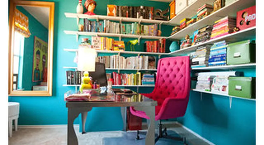 lady boss office workspace