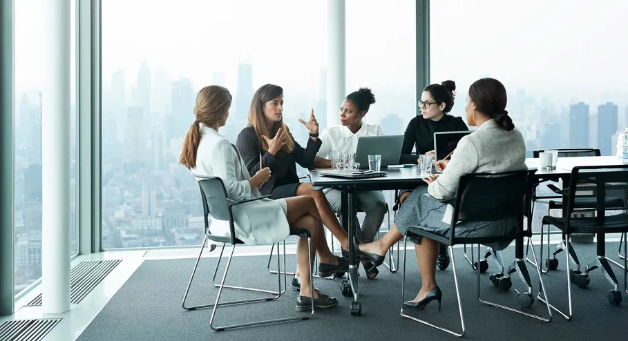 women networking business event